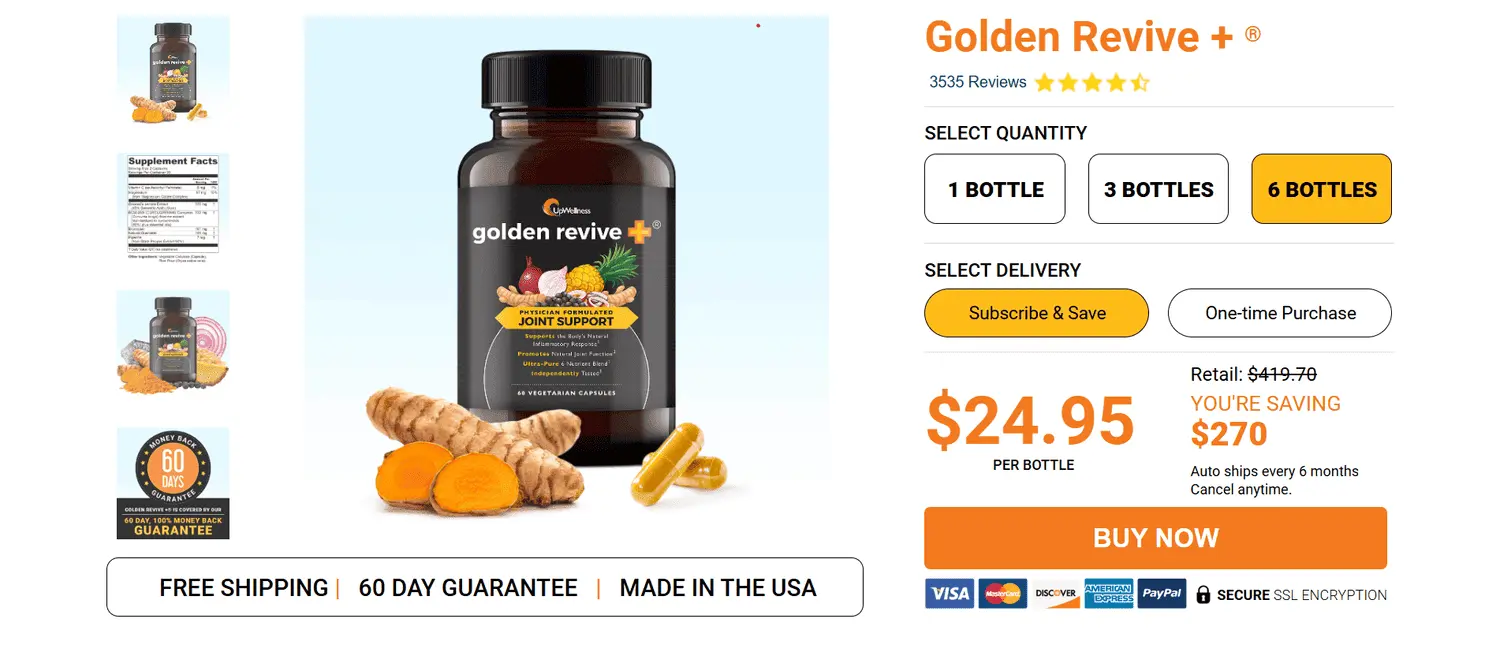 golden revive plus price